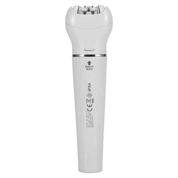 Kemei 5 in 1 Rechargeable Facial Hair Remover - Kemei Brand - Removes Fine Hair - Cleans Pores - White