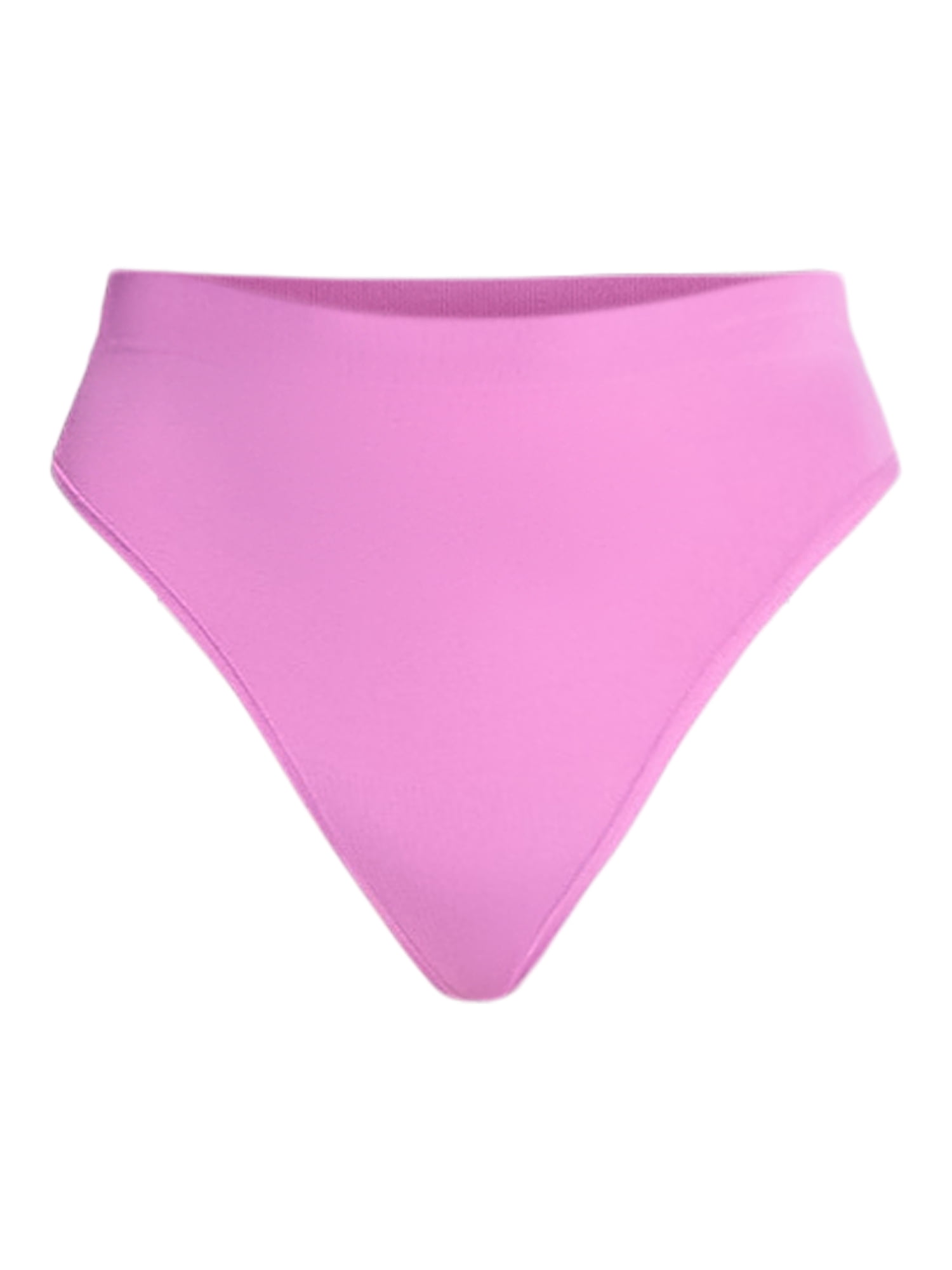 Joyspun Women's Plus Seamless Thong Panties, 3-Pack, Sizes 1X-5X