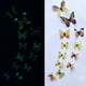 thumbnail image 1 of Pegatinas de pared de mariposas luminosas | Set de 12 piezas de decoración magnética para el hogar | Calcomanías de PVC que brillan en la oscuridad para habitación, nevera y coche, 1 of 2