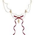 thumbnail image 1 of WAITLOVER Collar Lazo Navideño Burdeos, 1 of 1