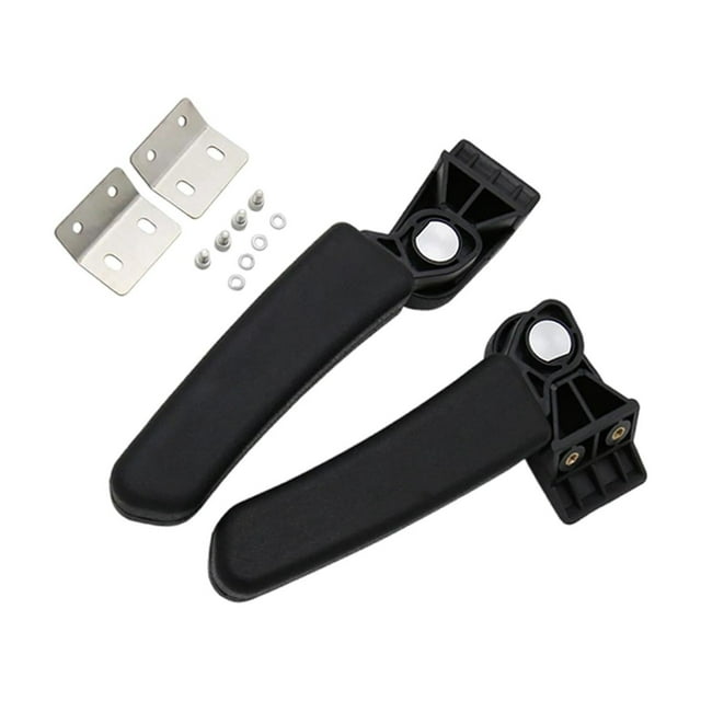 2 reposabrazos traseros para motocicleta, reposabrazos para asiento trasero de motocicleta, soporte para del baúl trasero