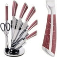 thumbnail image 1 of Mayer & Boch 8 Piece Knife Block Set Granite Style, 1 of 2