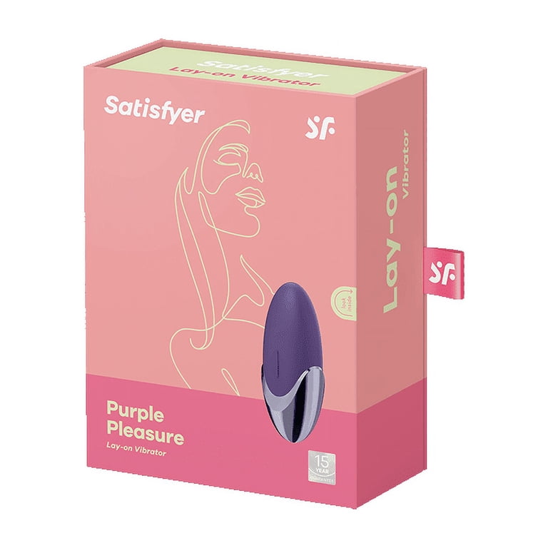 Satisfyer Purple Pleasure Lay-On Vibrator - Powerful Vibrating Clitoral Stimulator, Personal Massager for Stimulation of Clitoris and Erogenous Zones - Soft Silicone, Waterproof, Rechargeable - Walmart.com Satisfyer Purple Pleasure Lay-On Vibrator - Powerful Vibrating Clitoral Stimulator, Personal Massager for Stimulation of Clitoris and Erogenous Zones - Soft Silicone, Waterproof, Rechargeable - Walmart.com
