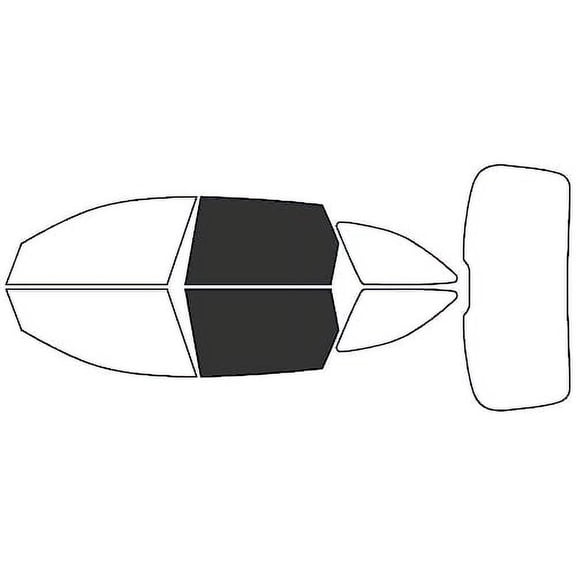 Avery Dennison NR Nano Ceramic IR Window Tint Kit Compatible with Audi A4 2009-2013 (Wagon) - Back