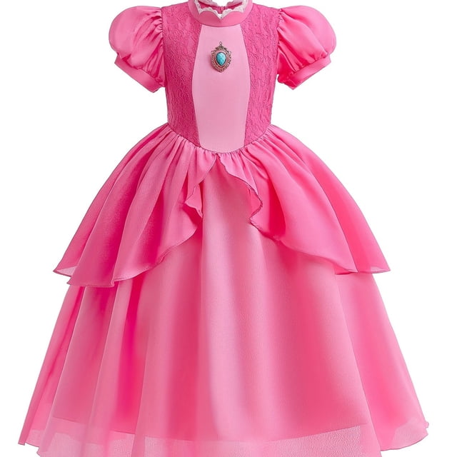 Vestido De Princesa Para Niñas, Disfraz De Actuación De Cosplay, Ropa Para Niños