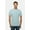 Blue Mist, variant on Lane Seven Men's 100% Cotton Short Sleeves Crew Plain T-Shirt Blue Mist S