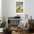 thumbnail image 4 of Art.com Buffalo Bill's Wild West Show Poster, Scout on Horse Art Print, White Frame Wall Art, 32" x 44", 4 of 5