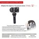 thumbnail image 2 of 2Pcs Tire Pressure Sensor Programming for TS408 TS508 ITS600 433MHz 315MHZ MX-Sensor Universal 2-in-1 Monitor, 2 of 5