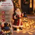 thumbnail image 6 of 11.81 Inch Solar Christmas Step Lights, Outdoor Christmas Decorations with Projection, Santa Cauls Nativity Holy Family Glow Christmas Decor for Porch, & Front Step, 6 of 7