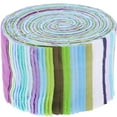 thumbnail image 1 of 1 Rouleau de Bandes de Tissu DIY Tissus de Couture en Coton Tissus de Courtepointe Colorés, 1 of 5