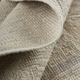 thumbnail image 5 of HomeRoots 514994 9 x 12 ft. Tan & Brown Floral Hand Knotted Stain Resistant Rectangle Area Rug, 5 of 8