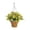 D, variant on Artificial Hanging Flowers with Basket,Fake Blossoms for Indoor Outdoor Decor in Spring Summer Garden Porch Patio,Hanging Plant Decor,A,1PC