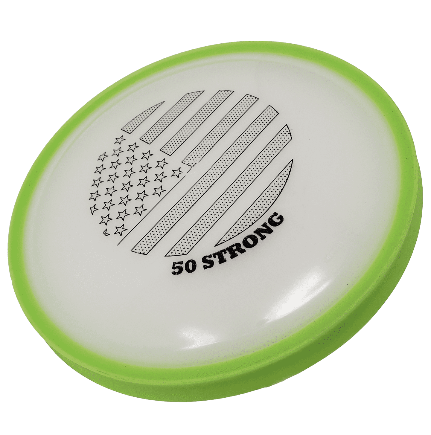 Fun Game for Summer Made in USA 50 Strong Ultimate Frisbee 175 gram Flying Sporting Disc One Disc Best Beach Toy for Kids and Adults
