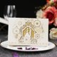 thumbnail image 4 of Tarjeta de Invitación perfecl Flor de Encaje Cinta para Casamiento Blanco, 4 of 8