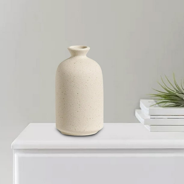Florero de Cerámica Moderno, Florero Seco, Florero Hidropónico, Arreglo de Flores, Artesanía, Maceta para Al , Decoración de Jardín Macarena Maceta de cerámica