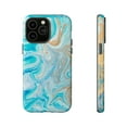 thumbnail image 2 of Marble Gold Glitter iPhone 15 Case-iPhone Case-iPhone 14 Case-iPhone, 2 of 3