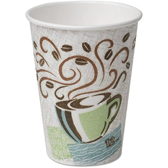 Dixie 5356Cd Hot Cups, Paper, 16Oz, Coffee Dreams Design, 50/Pack