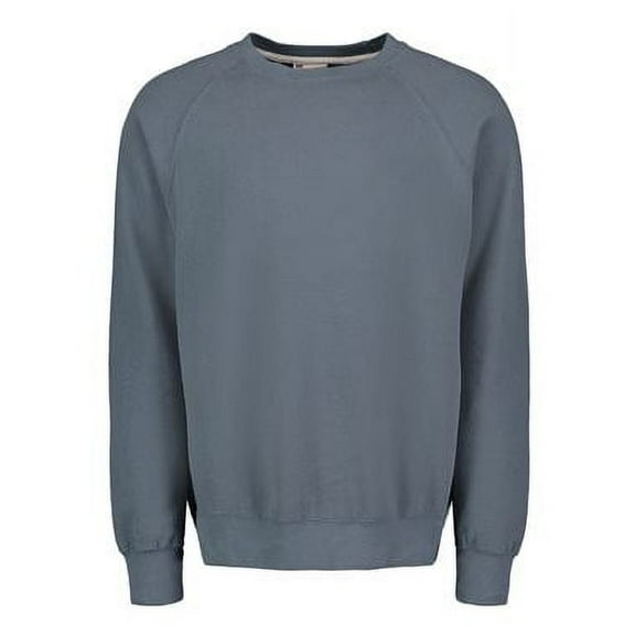 MV Sport Mens Vintage Fleece Raglan Crewneck
