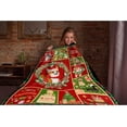 thumbnail image 5 of Dog Christmas Throw Blanket is Super Soft and Warm,The Lightweight Flannel Blanket is for All-Season Use,A Great Choice for Gifts 60"x50"for Teen, 5 of 6
