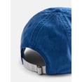 thumbnail image 3 of No Boundaries Women's Cotton Twill Game Day Baseball Hat, Blue, 3 of 3