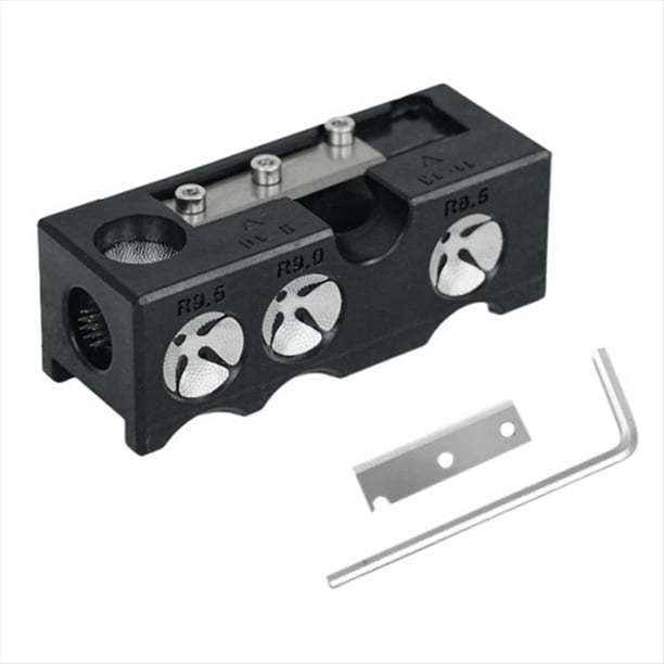 Kit de Herramientas de Reparación de Puntas de Taco de Billar Multifunción, Corrector de Puntas de Taco de Billar, Accesorios