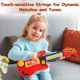 thumbnail image 1 of Guitarra para Niños y Piano para Niños Pequeños Guitarra 2 en 1 para Niños Pequeños de 3 A 5 Años con Correa Guitarra de Juguete para Niños Principiantes Regalo para Niños, 1 of 5