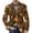 Gold, variant on Halloween Full Print Casual Suit Coat For Men Classic Gothic Spooky Holiday Sleeve Breathable Light Daily Street Blazer Green 3XL