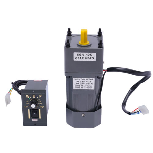 40K 110V AC Motor Low Speed Gearbox Electric Motor High Torque Geared