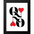 thumbnail image 2 of Villa, Milli 12x14 Black Modern Framed Museum Art Print Titled - Queen, 2 of 5