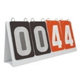 thumbnail image 3 of Tablero de puntuación de números con tapa, marcador para deportes múltiples, tablero de puntuación duradero de 4 dígitos, de puntuación para bád rojo y gris, 3 of 8