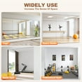 thumbnail image 5 of Hasipu 71"x36" Home Gym Mirror (1 PCS) - Large Full Length Wall Mirrors for Yoga, Fitness & Dance Studio, 0.16" Tempered Glass Frameless Mirror for Garage - UL Listed, 5 of 8