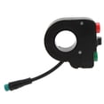thumbnail image 1 of Ccdes Scooter Light Switch,Scooter Horn Switch Plastic Material 5pin Waterproof Connector 3 In 1 Replaceable Button Switch For KUGOO M4 For M4 PRO,Scooter Turn Signal Switch, 1 of 8