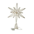 thumbnail image 1 of Adorno de estrella para la copa del árbol de Navidad, decorativo, versátil y bonito. Champán, 1 of 8
