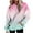 Light Green, variant on Fmbrln Womens Hoodies Fall Winter Plus Size Long Sleeve Hooded Sweatshirts Fashion Casual Gradient Hoodie Pullover Trendy Comfy Tops