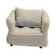 thumbnail image 2 of Sofá de casa de muñecas, silla individual, escala 1/12, muebles de casa de muñecas, sillón para micro Azul, 2 of 9
