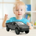 thumbnail image 3 of 1:36 Cybertruck Pickup Truck Toy Cars, Diecast Pull Back Model Cars, Collection Vehicles, Kids Toy for Aged 3 and up, Gift Black, 3 of 6