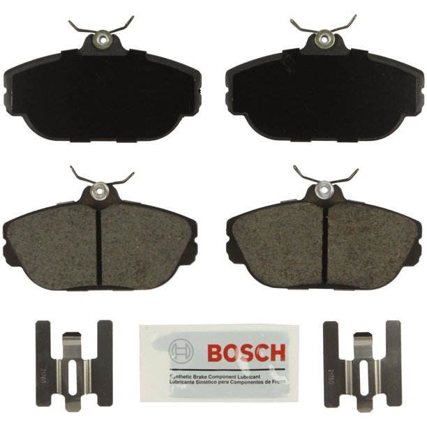 Juego de pastillas de freno de disco Bosch BE601H de cerámica azul para Ford