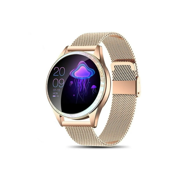 Reloj Inteligente Smart Watch Petukita Box Kw20 Bluetooth Fitness Dorado Petukita Box Kw20