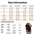 thumbnail image 2 of CIENVNSTG Womens Summer Tops Short Sleeve Crew Neck Shirts Solid Color Cute Trendy Basic Tunic Blouses Light Gray XXXXL, 2 of 7