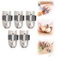 thumbnail image 1 of Stainless Finger Guard Finger Protectors Finger Guards For Cutting Multifunctional Stainless Finger Hand Protector Avoid Hurting When Slicing Chopping Kitchen Tools, 1 of 8