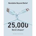 thumbnail image 4 of Cable Anker Neat USB A a USB C de 1,8 m para iPhone 15 y Samsung, 4 of 7