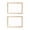 A4 pine wood double, variant on 2Pcs Wooden Mesh Frame for Handmade Paper Crafting School Classroom Art Projects