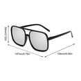 thumbnail image 2 of Maoww Optical Glasses Black Rimmed Spectacles Hip-hop Fashionable UV Protection Large-frame Clothing Accessories for Eyes Protection Black Rimmed Mercury, 2 of 6