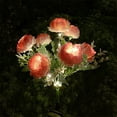 thumbnail image 5 of Twfbrm Solar Flower Lights for Outdoor, 28" Realistic Peony Flowers LED Garden Lights, Waterproof Solar Powered Decorative Stake Lights Auto ON/Off Landscape Lights for Lawn Yard Patio Pathway, 5 of 7