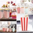 thumbnail image 6 of 40PCS Popcorn Bags, Striped Paper Popcorn Boxes Small Popcorn Cartons Cardborad Popcorn Favor Boxes, 6 of 7