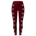 thumbnail image 4 of MKLEKYY Leggings deportivos para mujer Leggings estampados para mujer Leggings deportivos de fitness Pantalones de yoga (estilo 6), 4 of 4