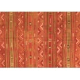 thumbnail image 1 of Ahgly Company Indoor Rectangle Oriental Orange Traditional Area Rugs, 8' x 12', 1 of 1
