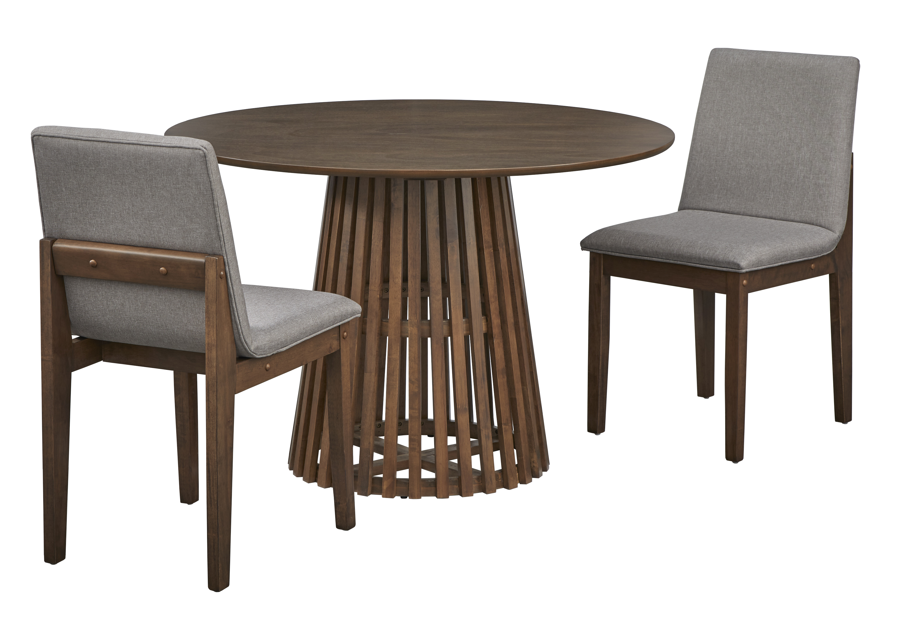 TMS Winslow 3-Piece Dining Room Set, Walnut