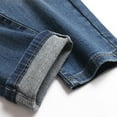 thumbnail image 3 of Honeeladyy Men's High-end Stretch Nostalgic Frayed Slim-fit Jeans Mens Sweatpants, 3 of 6