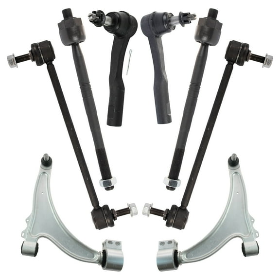 TRQ Front Steering & Suspension Kit Fits 2013-2015 Chevrolet Malibu PSA46821